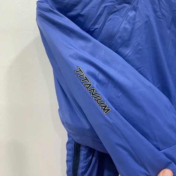 Columbia Women’s Reversible Tech Interchange Titanium Blue Size Small Winter - Picture 11 of 11